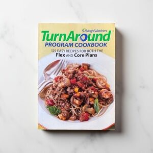 BOGO 🤑Weight Watchers TurnAround Program Cookbook with Green and Blue Accents